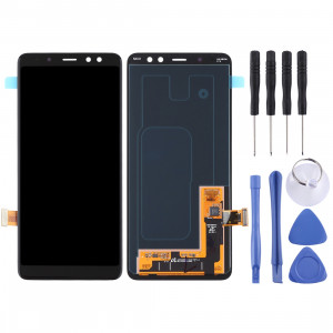 Écran LCD et numériseur Assemblée complète pour Galaxy A8 (2018) / A5 (2018) / A530 (Noir) SH084B219-20