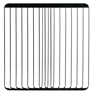 Pour Galaxy A6 (2018) / A600 10 pièces adhésif de boîtier avant SH11931571-20
