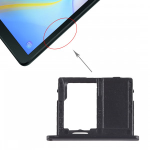 Bac de carte Micro SD pour Galaxy Tab A 10.5 pouces T590 (version WIFI) (Noir) SH237B722-20