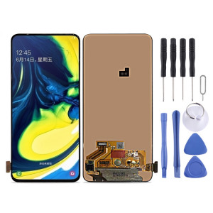 Écran LCD Super AMOLED d'origine pour Galaxy A80 A90 A805F avec assemblage complet du numériseur (noir) SH290B336-20