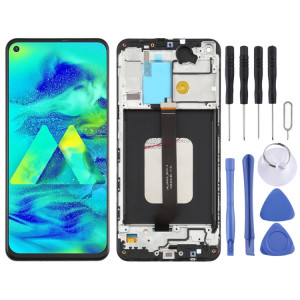 Écran LCD TFT PLS d'origine pour assemblage complet de numériseur Galaxy M40 avec cadre SH13541380-20