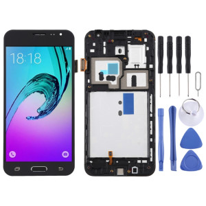 Écran LCD TFT pour Galaxy J3 (2016) / J320F Digitizer Assemblage complet avec cadre (Noir) SH73BL1370-20