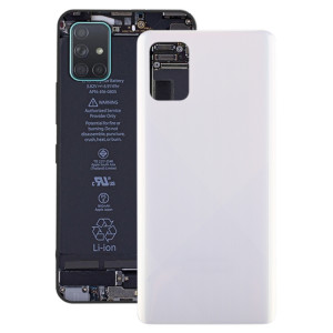 Pour le couvercle arrière de la batterie d'origine Galaxy A71 (blanc) SH90WL435-20