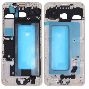 iPartsAcheter pour Samsung Galaxy C5 / C5000 Boîtier avant LCD Cadre lunette (or) SI610J339-20