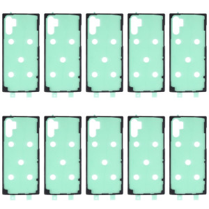 Pour Samsung Galaxy Note10 10 pièces adhésif de couverture de boîtier arrière SH17651539-20
