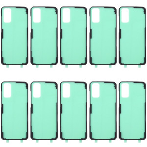 Pour Samsung Galaxy S20 10 pièces adhésif de couverture de boîtier arrière SH17671293-20