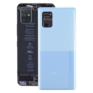 Pour Samsung Galaxy A71 5G SM-A716 Batterie Couverture Arrière (Bleu) SH99LL232-20