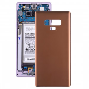 Couverture arrière pour Galaxy Note9 / N960A / N960F (Or) SH60JL229-20