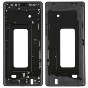 Pour Galaxy Note9 Front Housing LCD Frame Bezel (Noir) SH061B1844-20