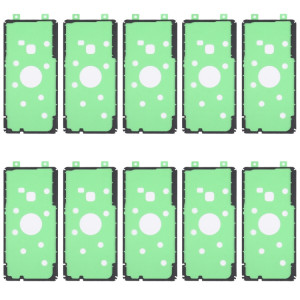 Pour Samsung Galaxy A9 (2018) / SM-A920 10pcs adhésif de couverture de boîtier arrière SH20721023-20