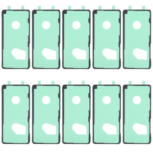 Pour Samsung Galaxy Note20 10 pièces adhésif de couverture de boîtier arrière SH20781243-20