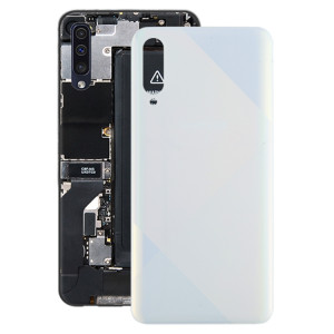 Pour Samsung Galaxy A50s SM-A507F Couvercle arrière de la batterie (Blanc) SH80WL851-20