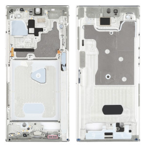 Pour Samsung Galaxy Note20 Ultra SM-N985F Plaque de cadre intermédiaire avec pièces (argent) SH185S597-20