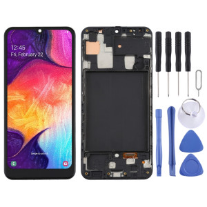 Écran LCD TFT pour Samsung Galaxy A50 (US Edition) SM-A505U Digitizer Assemblage complet avec cadre SH22731862-20