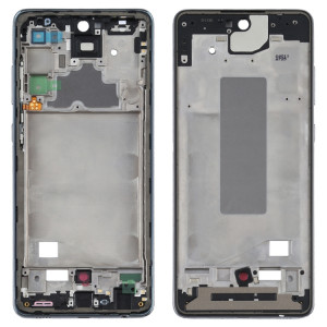 Pour Samsung Galaxy A72 5G SM-A726 plaque de lunette de cadre moyen (noir) SH337B1639-20