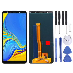 Écran LCD Super AMOLED d'origine pour Galaxy A7 (2018), A750F / DS avec ensemble complet de numériseur (noir) SH461B1591-20
