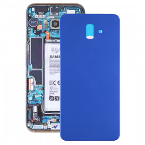 Cache arrière de la batterie pour Galaxy J6 +, J610FN / DS, J610G, J610G / DS, SM-J610G / DS (bleu) SH88LL746-20