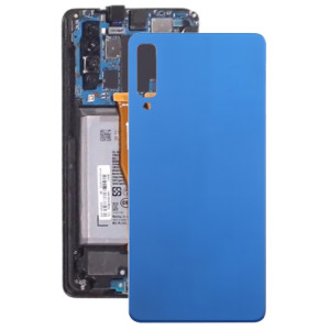 Pour Galaxy A7 (2018), A750F/DS, SM-A750G, SM-A750FN/DS Coque arrière de batterie d'origine (Bleu) SH89LL620-20