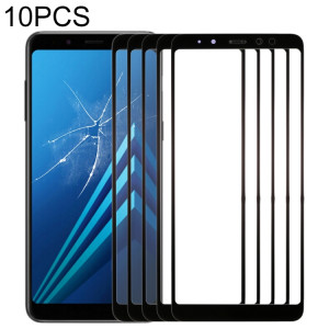 Pour Samsung Galaxy A8 (2018) 10pcs Lentille en verre extérieure de l'écran avant SH2550856-20