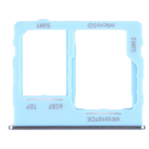 Pour Samsung Galaxy A32 5G SM-A326B Plateau de carte SIM + Plateau de carte SIM / Plateau de carte Micro SD (Bleu) SH600L910-20