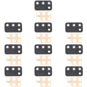 Pour Samsung Galaxy M02S SM-M025 Objectif de caméra arrière 10pcs SH2715554-20