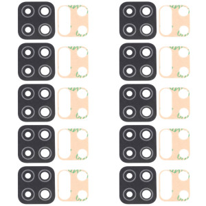 Pour Samsung Galaxy M12 SM-M127 Objectif de caméra arrière 10pcs SH27221941-20
