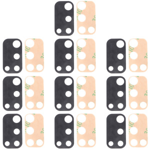 Pour Samsung Galaxy M21 SM-M215 Objectif de caméra arrière 10pcs SH274490-20