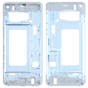 Pour Samsung Galaxy S10 Middle Frame Bezel Plate (Bleu) SH771L1804-20