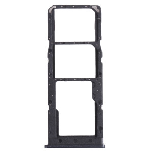 Pour Samsung Galaxy M12 SM-M127 Plateau de carte SIM + Plateau de carte SIM + Plateau de carte Micro SD (Noir) SH787B621-20