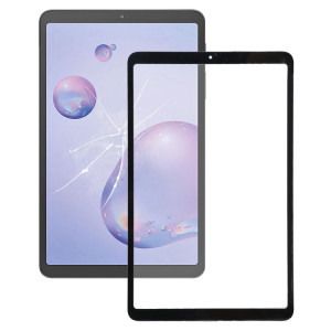 Pour Samsung Galaxy Tab A 8.4 (2020) SM-T307 Lentille extérieure en verre d'écran avant avec adhésif optiquement transparent OCA (noir) SH949B1104-20