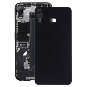 Pour le couvercle arrière de la batterie Galaxy A6s (noir) SH80BL708-20