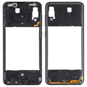 Cadre de boîtier arrière pour Galaxy A30 SM-A305F/DS (noir) SH984B871-20