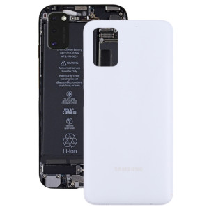 Pour Samsung Galaxy A03s SM-A037 Couvercle arrière de la batterie (Blanc) SH60WL325-20