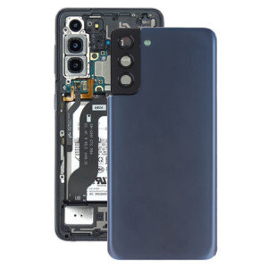 Couverture arrière de la batterie avec couvercle de la lentille de caméra pour Samsung Galaxy S21 + 5G (bleu) SH68LL882-20