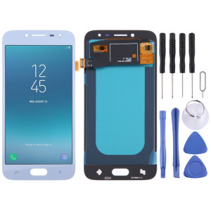 Écran LCD matériel OLED et assemblage complet de numériseur pour Samsung Galaxy J2 Pro 2018 SM-J250 (bleu) SH81LL681-20