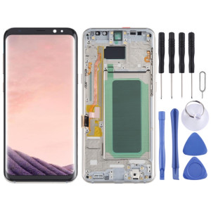 Écran LCD OLED pour Samsung Galaxy S8+ SM-G955 Assemblage complet du numériseur avec cadre (Or) SH099J1853-20