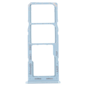 Pour Samsung Galaxy A13 5G SM-A136 Plateau de carte SIM d'origine + Plateau de carte SIM + Plateau de carte Micro SD (Bleu) SH206L171-20