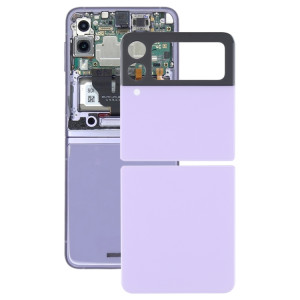 Coque arrière de batterie en verre pour Samsung Galaxy Z Flip3 5G SM-F711B (violet) SH231P1676-20