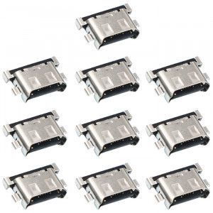 Pour Galaxy A50 A505F 10pcs connecteur de port de charge SH32481244-20
