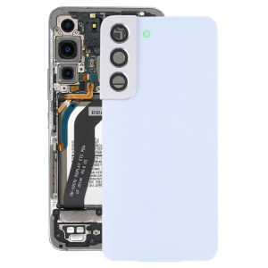 Coque arrière de batterie pour Samsung Galaxy S22 5G SM-S901B avec cache d'objectif d'appareil photo (blanc) SH03WL1021-20