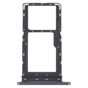 Bac de carte SIM + plateau de carte SIM / plateau de carte micro SD pour Samsung Galaxy Tab A8 10.5 2021 SM-X200 / X205 (noir) SH340B1022-20