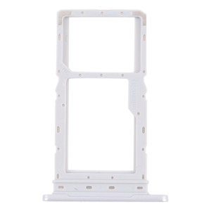 Bac de carte SIM + plateau de carte SIM / plateau de carte micro SD pour Samsung Galaxy Tab A8 10.5 2021 SM-X200 / X205 (blanc) SH340W789-20