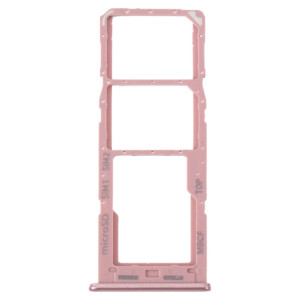 Pour Samsung Galaxy M23 SM-M236B Plateau de carte SIM d'origine + Plateau de carte SIM + Plateau de carte Micro SD (Rose) SH408F1271-20