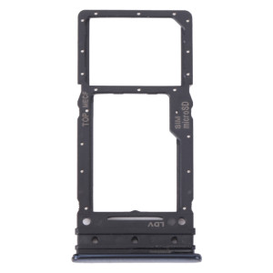 Pour Samsung Galaxy M53 SM-M536B Plateau de carte SIM d'origine + plateau de carte Micro SD (noir) SH423B313-20