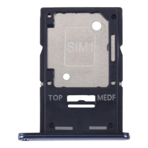 Pour Samsung Galaxy A54 SM-A546 Plateau de carte SIM d'origine + plateau de carte Micro SD (bleu) SH629L1824-20