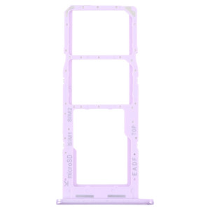 Pour Samsung Galaxy F14 5G Plateau de carte SIM d'origine + Plateau de carte SIM + Plateau de carte Micro SD (Violet) SH634P549-20