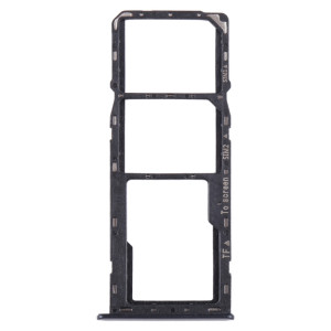 Pour Samsung Galaxy A22 5G SM-A226B Plateau de carte SIM d'origine + Plateau de carte SIM + Plateau de carte Micro SD (Noir) SH747B1386-20
