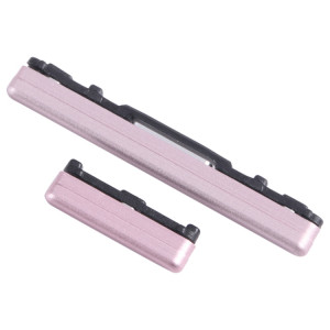Pour Samsung Galaxy Tab S6 Lite SM-P610/P615 1 jeu de boutons d'alimentation d'origine + bouton de contrôle du volume (rose) SH810F1661-20