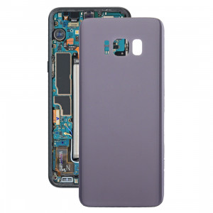 iPartsAcheter pour Samsung Galaxy S8 + / G955 Couverture arrière de la batterie d'origine (gris orchidée) SI15HL1645-20