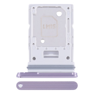 Pour Samsung Galaxy A55 SM-A556B Plateau de carte SIM d'origine + Plateau de carte SIM / Micro SD (Violet) SH985P1038-20